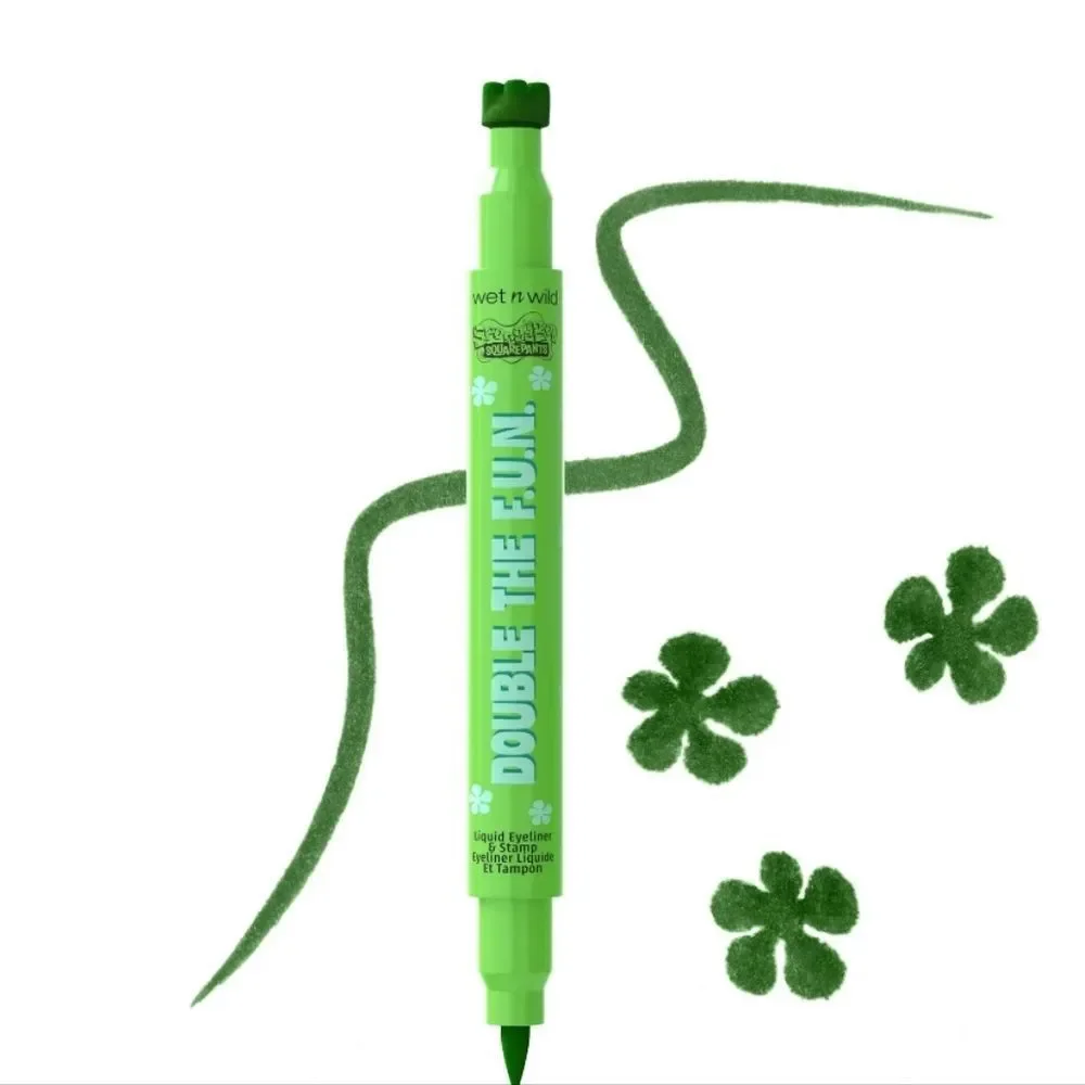Wet-n-Wild X Spongebob Double The FUN Liquid Eyeliner‎ & Stamp